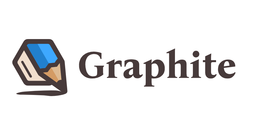 Graphite 编辑器界面截图，展示其节点式工作流