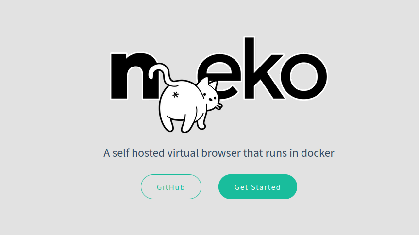 Neko 项目的猫形标志与自托管虚拟浏览器简介